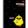 Тетрадь на спирали 48 л.A5 клетка Хатбер Мы-утята! (лак)
