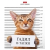 Тетрадь 48 л.A5 клетка Хатбер Кот-обормот