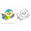 Раскраска A5 16 стр.Фламинго Посмотри и раскрась Медвежонок (36287)