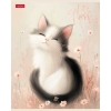 Тетрадь 48 л.A5 клетка Хатбер Flossy (soft-touch)