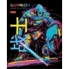 Тетрадь 48 л.A5 клетка Хатбер Color warrior