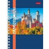 Записная книжка на спирали A6 140 л.Хатбер Великолепные замки