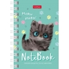 Записная книжка на спирали A7 40 л.Хатбер Кошарики