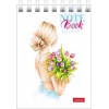 Блокнот на спирали 60 л.A7 Хатбер Happy time