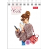 Блокнот на спирали 60 л.A7 Хатбер Happy time