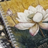 Тетрадь на спирали 96 л.A5 клетка Хатбер Белый лотос